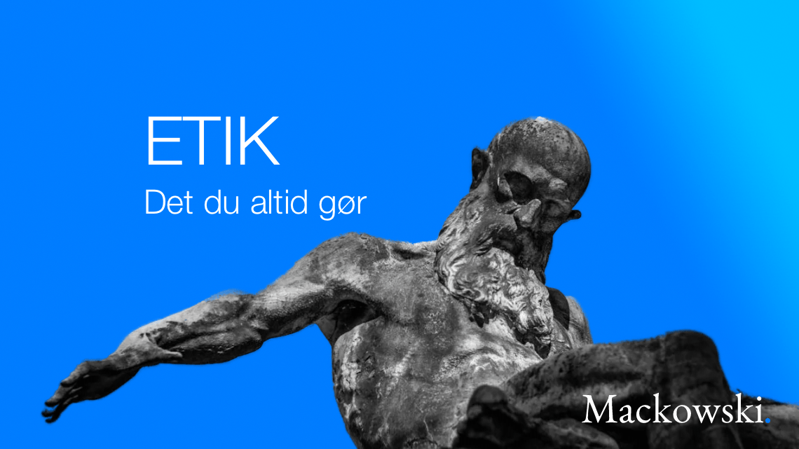græsk monument i sten som symbol for etik