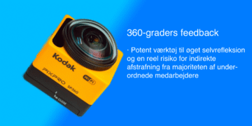 360-graders feedback her i illustration af 360 graders videolinse fra Kodak i gul V2.1