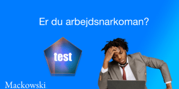 Arbejdsnarkoman test online infografik af LNM 2026 V.1.1