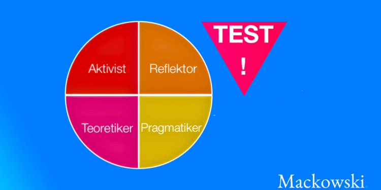 Honey og Mumfordi læringsstile test infografik på dansk af LNM 2026 V3.2 (C) 1140x641px