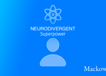 Neurodivergent som en super power infografik Leder Nikolaj Mackowski