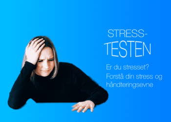 Stress-test kvinde sidder og ser stresset ud V4.1