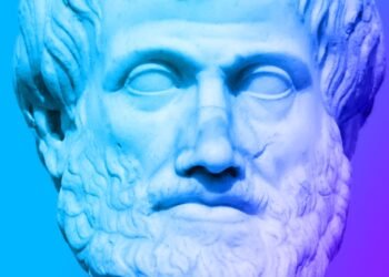 Teknokrati i ledelse forklaret med Aristoteles som buste, phronesis, episteme og techne infografik