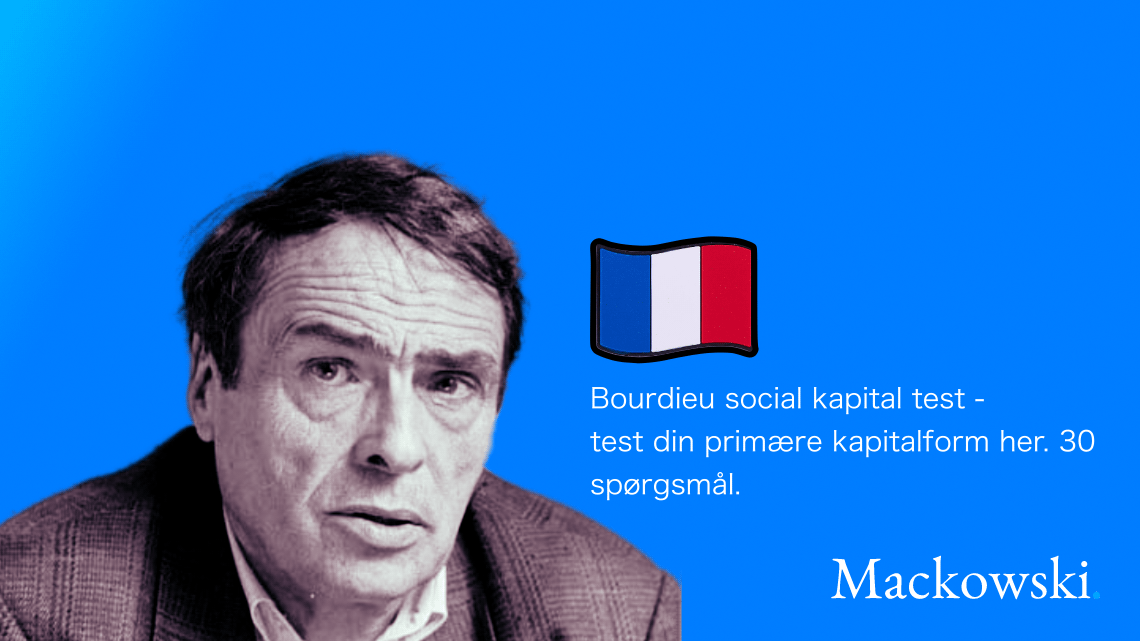 Bourdieu social kapital test 30 spørgsmål om din kapitalform