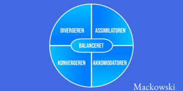 Kolbs læringscirkel test infografik af Leder Nikolaj Mackowski