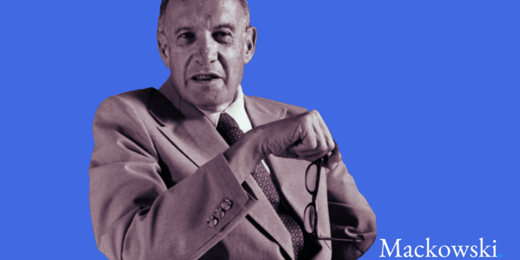 Peter Drucker selv i egen person bearbejdning